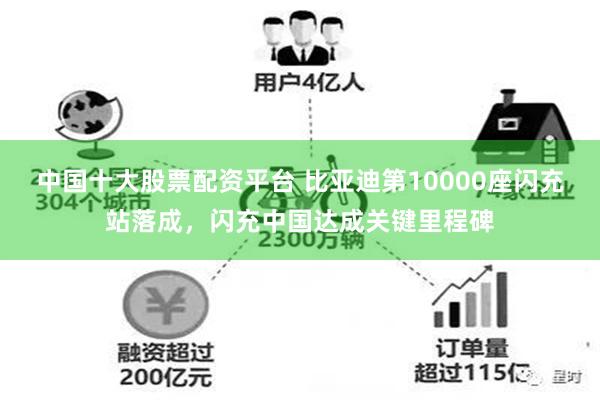 中国十大股票配资平台 比亚迪第10000座闪充站落成，闪充中国达成关键里程碑